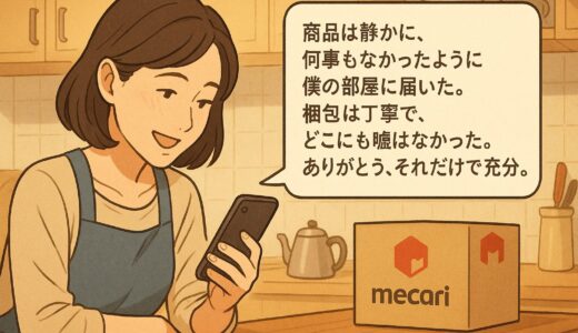 メルカリで爆笑！取引後に届いた「クセ強メッセージ」が話題に