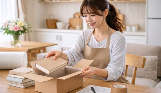 主婦でもできる！メルカリで本・漫画・写真集を安全に梱包して安く送る方法